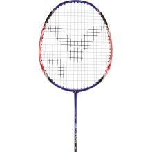 Victor Badmintonschläger AL3300 (98g, Schulsport, One-Peace-Optic) blau - besaitet -